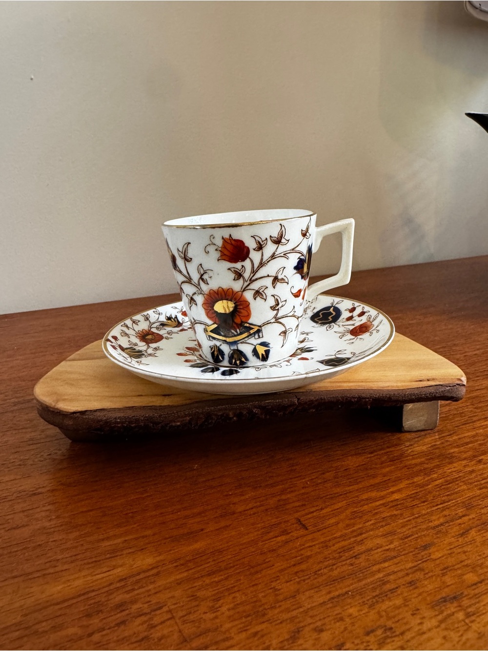 Antique Victorian Cup & Saucer Rd 12256 c.1880s